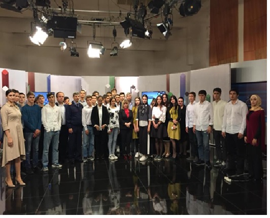 Студенты колледжа приняли участие в съемках телевизионного ток-шоу «Дагестан-правила жизни» на канале РГВК