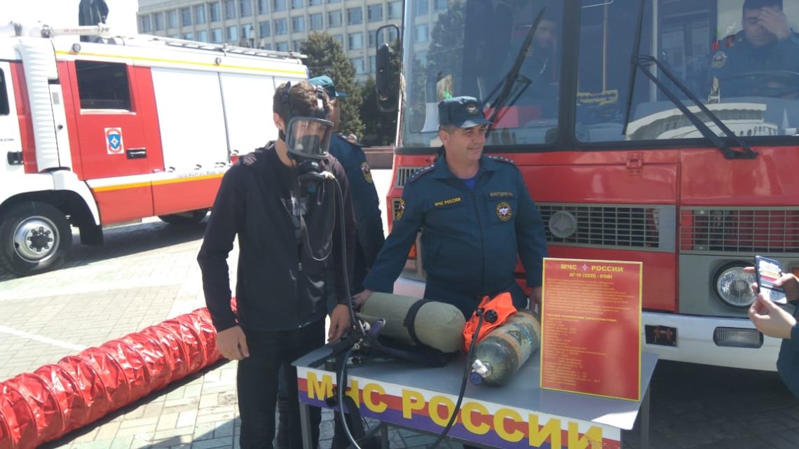 Участие в мероприятии празднования 370-летия создания пожарной охраны России