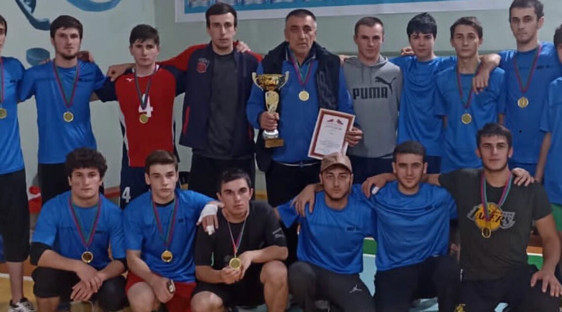 1-е место в Первенстве Республики Дагестан по волейболу